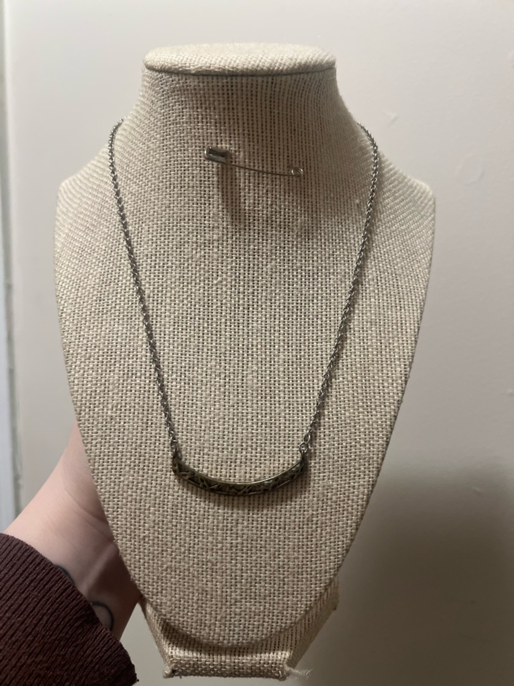 #50. Silver Necklace